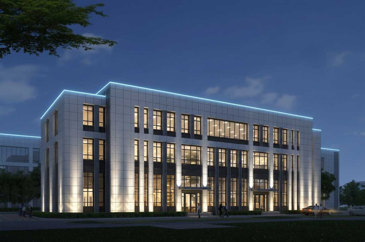 Office building lighting enhancement