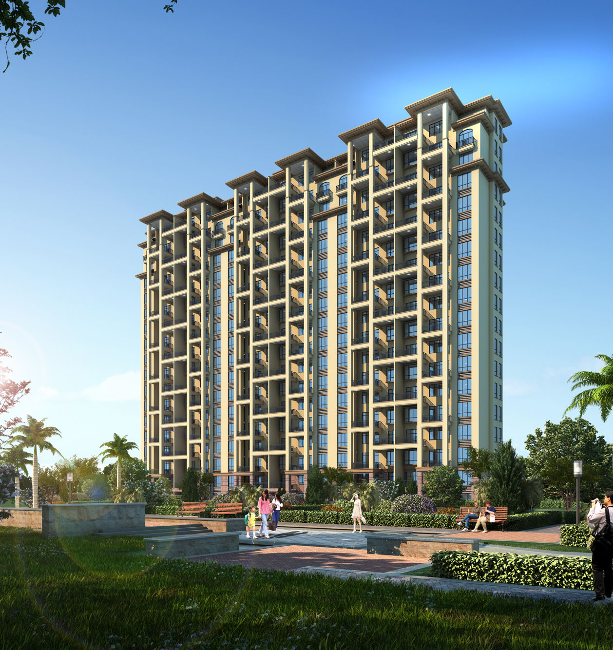 Residential landscape lighting